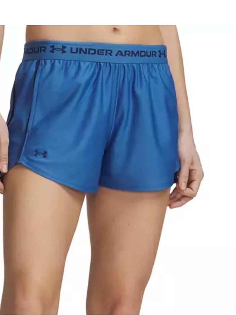 Under Armour Tech 3” Play Up Shorts Blue Small